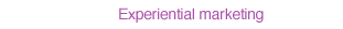Experiential learning